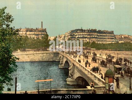 Pont de l'Alma, Paris, France Banque D'Images