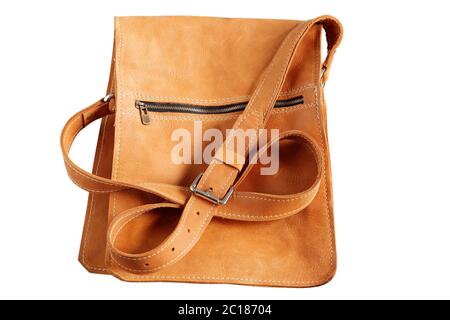 sac sur fond blanc. Banque D'Images