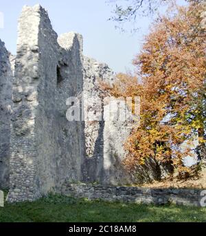 Les ruines du château de Homburg Radolfzell Stahringen-, Bade-Wurtemberg Banque D'Images