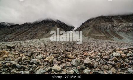 Panorama de la vallée de Yasin, province de Gilgit-Baltistan Pakistan Banque D'Images