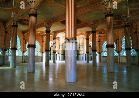 Iinor de la Mosquée Touba , centre du Mouridisme et lieu funéraire Cheikh Amadou Bamba - 17.11.2012 Touba, Sénégal Banque D'Images