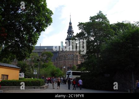 Suède, Stockholm, la vieille ville et le musée Vasa Banque D'Images