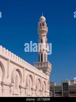 Vue extérieure sur la mosquée Shaikh ISA Bin Ali, Manama, Bahreïn Banque D'Images