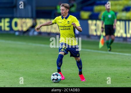 Brondby, Danemark. 14 juin 2020. Simon Hedlund (27) de Broendby SI on le voit pendant le match 3F Superliga entre Broendby IF et AGF au stade Brondby. (Crédit photo : Gonzales photo/Alamy Live News Banque D'Images