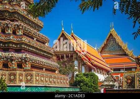 Grand complexe de Palais à Bangkok Banque D'Images