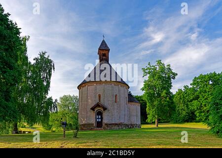 Kirche, Sankt-Nikolai-Kirche, Cerkev Sveti Nikolaja, Rotunda Banque D'Images