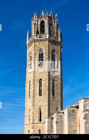 Vieille cathédrale de Lleida, Lleida, Catedral de Santa Maria de la Seu Vella, Catalogne, Espagne Banque D'Images