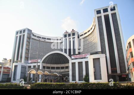 Terminal de bus et complexe commercial de KSRTC, Thambanoor, Trivandrum Banque D'Images