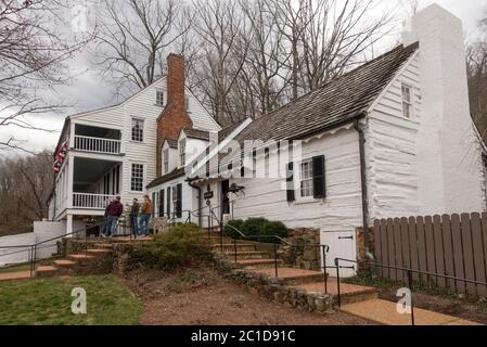 Michie Tavern Charlottesville va Banque D'Images