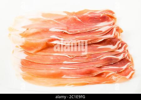 prosciutto italien séché à l'air Banque D'Images