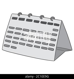 vecteur de calendrier Illustration de Vecteur