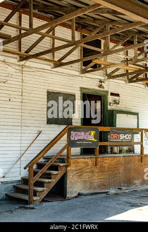 H O Andrews Feed Mill, Mapleton Farm and Garden, 175, promenade Feed Mill, Mapleton, PA Banque D'Images