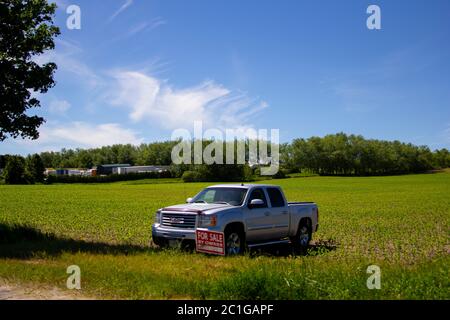 pick-up à vendre par le propriétaire Banque D'Images