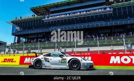 Le Mans, France. 13 juin 2020. Le Mans : 24 heures du Mans virtuel 2020 | utilisation dans le monde crédit : dpa/Alay Live News Banque D'Images