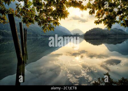 Lago di Piano 2 Banque D'Images