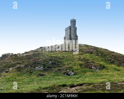 Milner's Tower à Port Erin sur l'île de Man Banque D'Images