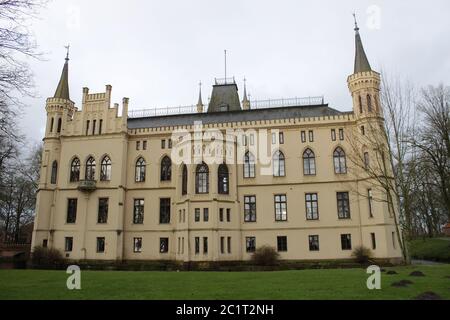 Château d'Evenburg près de la ville de Leer (Stadt Leer) Banque D'Images