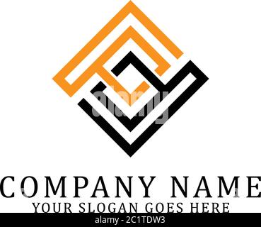 Logos PD, inspiration créative pour le logo monogramme Illustration de Vecteur