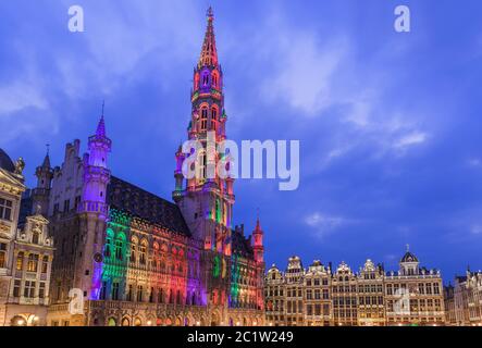 Grand-place de Bruxelles Belgique Banque D'Images