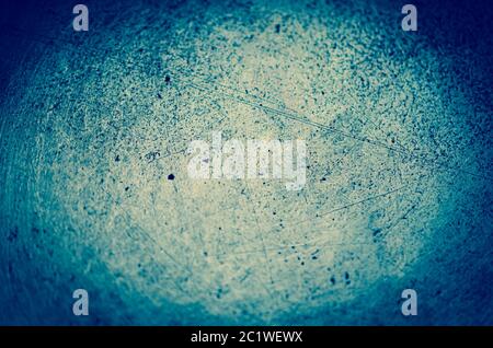 Ancienne surface en aluminium Banque D'Images