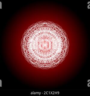 éléments guilloche adaptés pour une utilisation dans des certificats, des bons ou des récompenses Banque D'Images