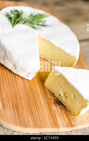 Chef de camembert Banque D'Images
