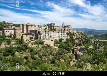 Gordes une commune en Provence Banque D'Images