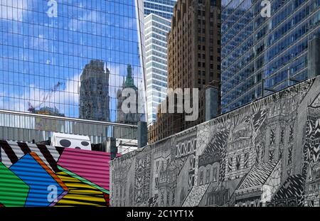 Le centre-ville de New York Banque D'Images