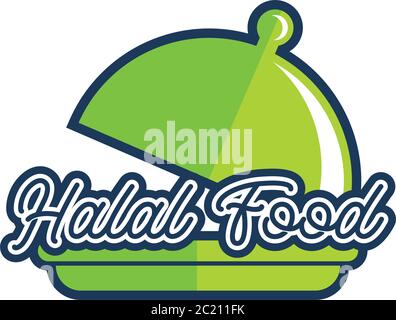 Logo halal (admissible) pour les produits musulmans. Illustration vectorielle Illustration de Vecteur