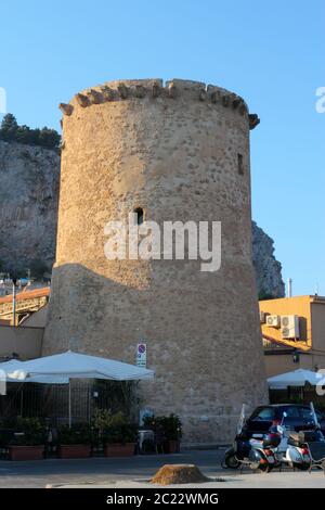 Tour de la ville de Mondello Banque D'Images