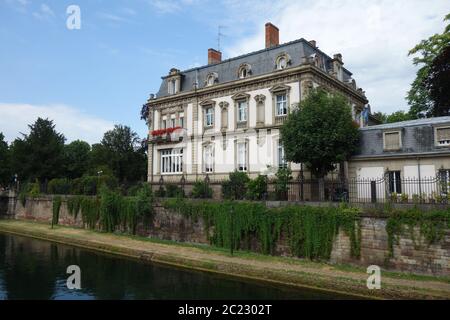 Villa Massol 4 à Strasbourg Banque D'Images