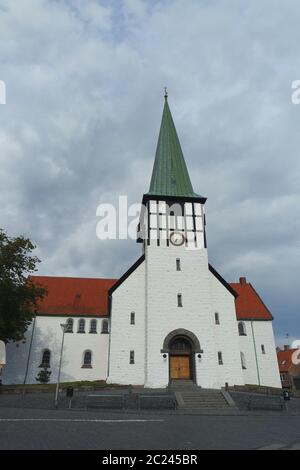 Église Nikolai à Ronne, Bornholm Banque D'Images