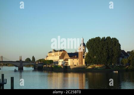 Chalon-sur-Saône en France Banque D'Images