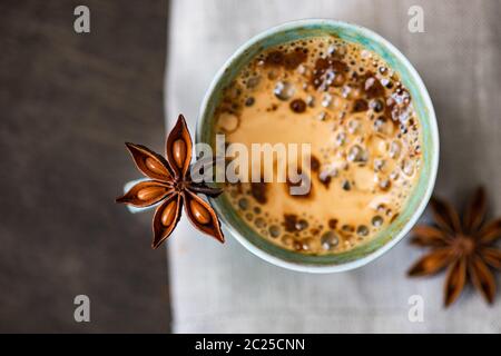 Concept café et matin Banque D'Images