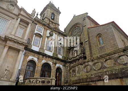 Église de Saint François (Igreja de São Francisco) est le plus célèbre monument gothique à Porto, Portugal. Il est situé dans le centre historique de Po Banque D'Images