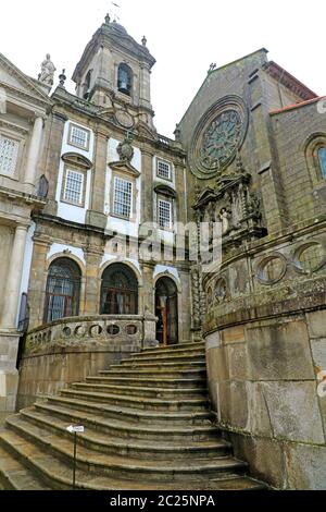 Église de Saint François (Igreja de São Francisco) est le plus célèbre monument gothique à Porto, Portugal. Il est situé dans le centre historique de Po Banque D'Images