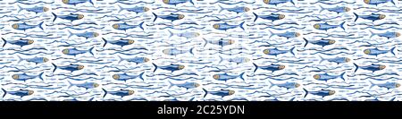 Soudines de poissons diagramme vectoriel sans couture des poissons grillés. Lisbonne St Antonio Festival traditionnel portugais de la cuisine. Juin rue Portugal Illustration de Vecteur