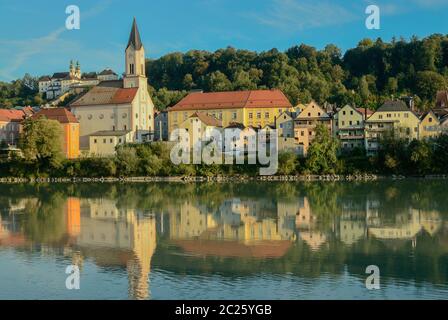 Panorama de Passau Banque D'Images