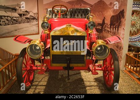 Automobile au Nevada State Museum, Carson City, Nevada, USA Banque D'Images