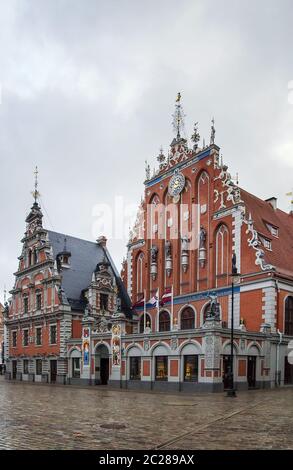 Confrérie de Blackheads, Riga Banque D'Images