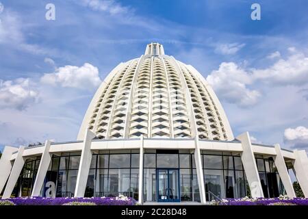 Temple de Bahai - Maison de culte Hofheim am Taunus - Langenhain, Allemagne Banque D'Images