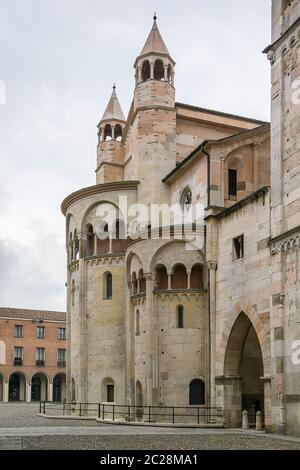 La cathédrale de Modène, Italie Banque D'Images