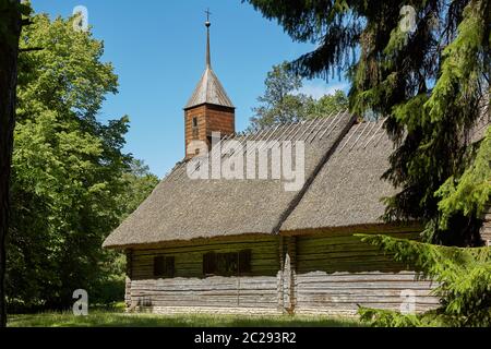 Musée traditionnel en plein air, Vabaohumuseuumi kivikulv, Rocca al Mare proche de la ville de Tallinn dans l'est Banque D'Images