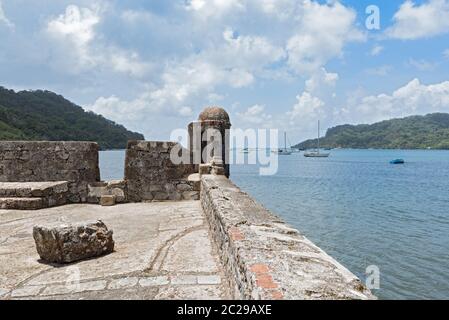 Le fort de San Jerónimo à portobelo panama.jpg Banque D'Images