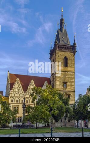 Nouvel hôtel de ville, Prague Banque D'Images