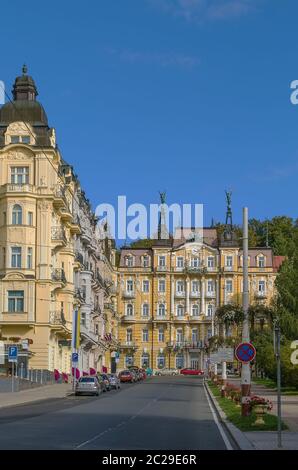 Marianske Lazne, république tchèque Banque D'Images