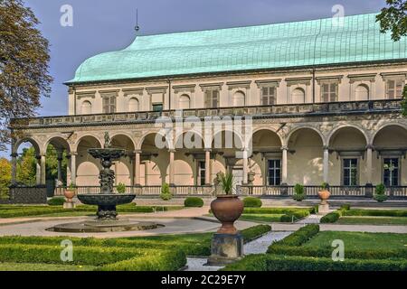 Belvédère, Palais royal ou Palais d'été de la Reine Anne, Prague Banque D'Images