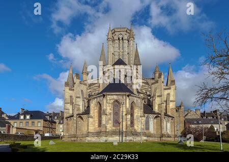 Cathédrale de Coutances, France Banque D'Images