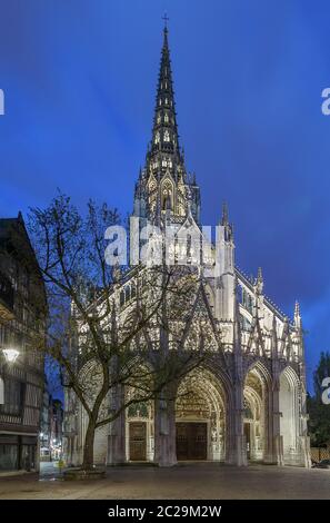 Église Saint-Maclou, Rouen, France Banque D'Images