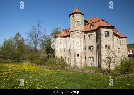 Le château de Netra à Hesse Banque D'Images